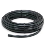 لفة أنابيب بلاستيك HDPE ضغط 4 بار PE 80 قطر خارجي 75 مم SDR 33 لون أسود