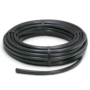 HDPE Plastic Coil Pipe PN 4 Bar PE 80 Outer Diameter 140 mm SDR 33 Black