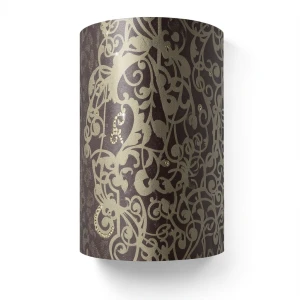 Italian Wallpaper Classic Design Dark Brown, Size 10m x 0.70m, Model 14111