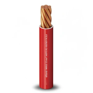 PVC Insulation Stranded Copper Wire 70mm2 450/750V, Red | Al Fanar