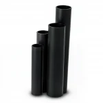 أنابيب HDPE الجودة   SDR 5  قطر خارجي 90 مم سمك 18.1 مم لون اسود