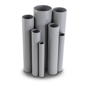 UPVC Pipes Nominal Pressure 10/20 Outside Diameter 125 mm Thickness 6.0 mm Gray