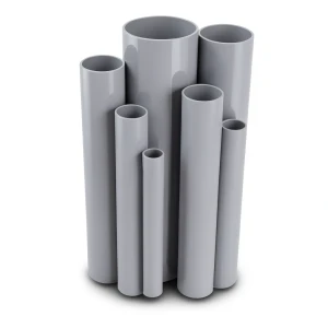 UPVC Pipes Nominal Pressure 10/20 Outside Diameter 160 mm Thickness 7.7 mm Gray