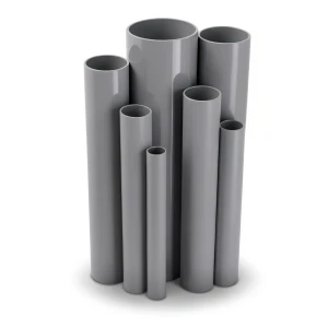 مواسير UPVC ضغط 10/20 قطر خارجي 250 مم سمك 11.9 مم لون رمادي