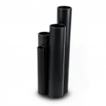 أنابيب HDPE الجودة   SDR 5  قطر خارجي 200 مم سمك 40.1 مم لون اسود