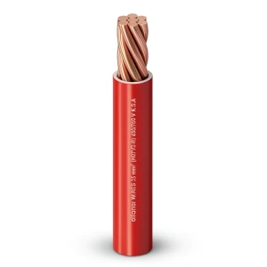 PVC Insulation Stranded Copper Wire 70mm2 450/750V, Red | Al Fanar