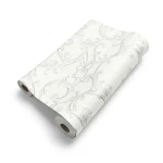 Italian Wallpaper Classic Design 10m x 0.70m Off White Color