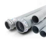انابيب UPVC براند الوطنيه ضغط 6 بار  قطر خارجي 160 مم سمك 4.0 مم لون رمادي