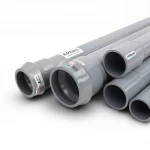 UPVC Pipes Water installations ALWatania Nominal Pressure 6 Bar Outside Diameter 180 mm Thickness 4.4 mm Gray Colour