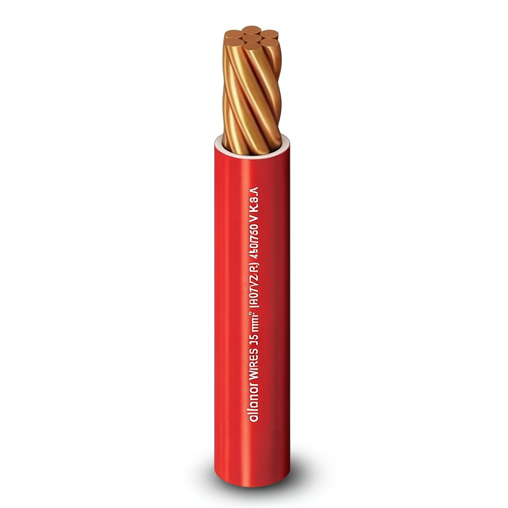 PVC Insulation Stranded Copper Electric Wire 120 mm2, 450/750V | Al Fanar