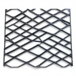 Hot Rolled (Black) Steel Expanded Metal Mesh  Khaleeji Thickness 1.7 mm Width 1.22 meter Length 1 meter | Bait Al Tatawor Company
