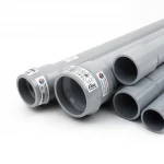 UPVC Pipes ALWatania Nominal Pressure 8 Bar Outside Diameter 200 mm Thickness 6.2 mm Color Gray   