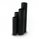 أنابيب HDPE الجودة   SDR 5  قطر خارجي 140 مم سمك 28.1 مم لون اسود