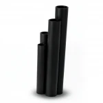 أنابيب HDPE الجودة   SDR 5  قطر خارجي 160 مم سمك 32.1 مم لون اسود