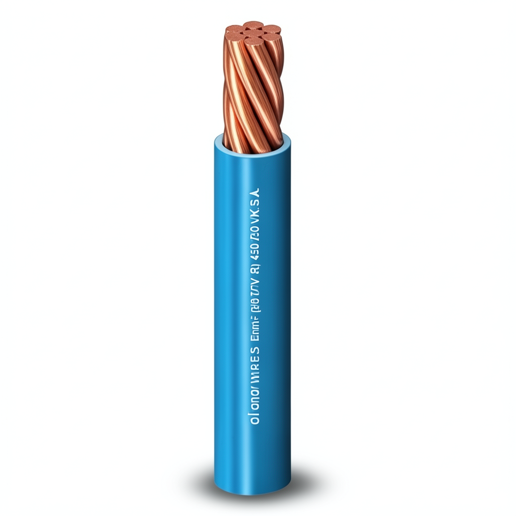 سلك كهرباء مفرد مجدول 1.5 ملم 450/750 فولت موصل نحاس عزل PVC | شركة الفنار