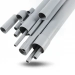 مواسير UPVC الراجحي  EPC 80  مقاس ½ 1 إنش سمك 5.08 مم لون رمادي