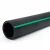 مواسير بلاستيك HDPE ضغط  6 بار [PE 63] قطر خارجي 180 مم  SDR 17.6  لون اسود مع خط اخضر | مصنع المنى