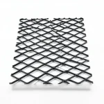Hot Rolled (Black) Steel Expanded Metal Mesh  Khaleeji Thickness 2 mm Width 1.22 meter Length 4 meter | Bait Al Tatawor Company