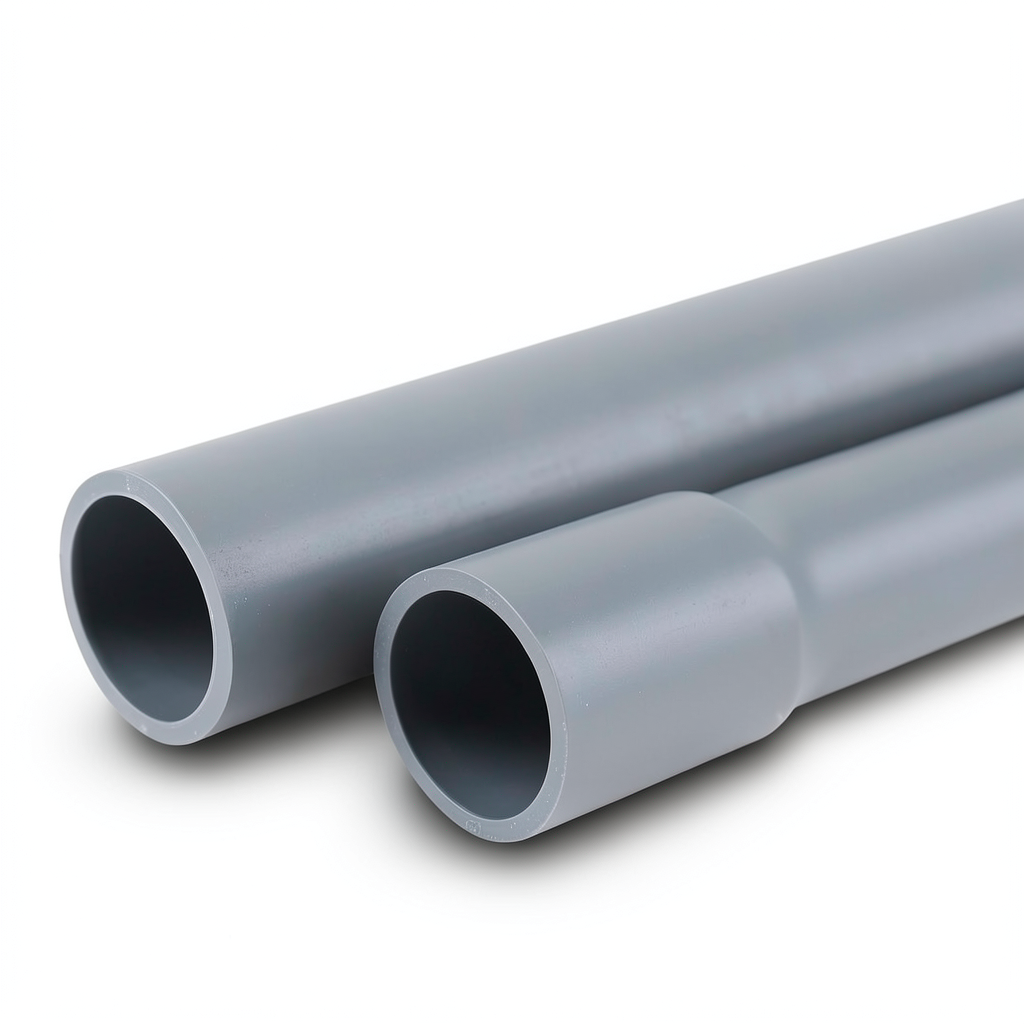 UPVC Pipes Nominal Pressure 16 Bar Outside Diameter 355 mm Thickness 26.30 mm Gray