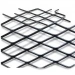 Hot Rolled (Black) Steel Expanded Metal Mesh  Khaleeji Thickness 2 mm Width 1.22 meter Length 7 meter | Bait Al Tatawor Company