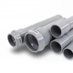 انابيب UPVC الوطنيه ضغط 8 بار   سمك3.4 مم   قطر خارجى 110 مم   رمادي