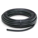 لفة أنابيب HDPE ضغط 6 بار PE 80 قطر خارجي 90 مم SDR 22 لون أسود