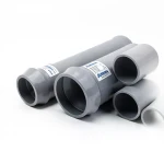 انابيب UPVC  شركة الوطنيه  ضغط 8 بار  قطر خارجي 250 مم سمك 7.7 مم لون رمادي