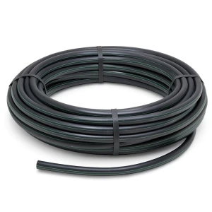لفة أنابيب بلاستيك HDPE ضغط 6 بار PE 80 قطر خارجي 125 مم SDR 22 لون أسود