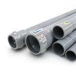 UPVC Pipes ALWatania Brand Nominal Pressure 8 Bar Outside Diameter 280 mm Thickness 8.6 mm Gray Colour