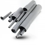 مواسير UPVC الراجحي  EPC 80  مقاس ½ 1 إنش سمك 5.08 مم لون رمادي