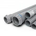 انابيب UPVC شركة الوطنيه ضغط 6 بار  قطر خارجي 315 مم سمك 7.7 مم  رمادي
