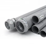 UPVC Pipes ALWatania Nominal Pressure 6 Bar Outside Diameter 355 mm Thickness 8.7 mm Gray Colour