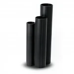 مواسير HDPE الجودة   SDR 33  قطر خارجي 90 مم سمك 2.8 مم لون اسود