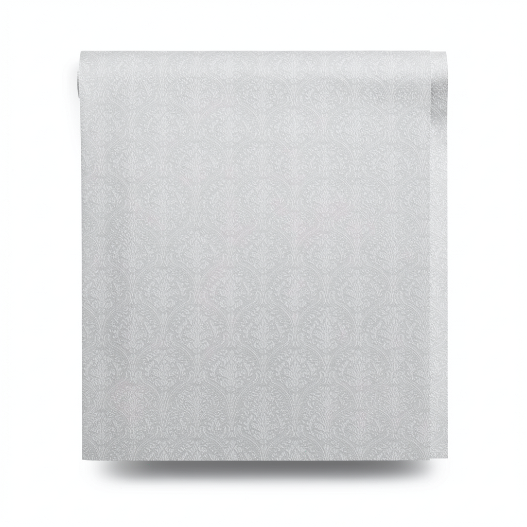 Patterned Wallpaper Gray Color 10m x 1.06m Model 5918