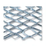 Galvanised Steel Expanded Metal Mesh Bahri 1.8 mm Thickness 1.22 m Width 1 m Length