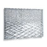 Galvanised Steel Expanded Metal Mesh Bahri 2.7 mm Thickness 1.22 m Width 2 m Length