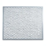 Galvanised Steel Expanded Metal Mesh Bahri Thickness 2.3 mm Width 1.22 m Length 1 m