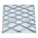 Galvanised Steel Expanded Metal Mesh Bahri Thickness 2 mm Width 1.22 m Length 3 m