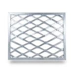 Galvanised Steel Expanded Metal Mesh Bahri 2.3 mm Thickness 1.22m Width 3m Length | Bait Al Tatawor