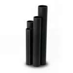 مواسير HDPE الجودة   SDR 33  قطر خارجي 125 مم سمك 3.9 مم لون اسود