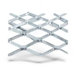 Galvanised Steel Expanded Metal Mesh Bahri 2 mm Thickness 1.22x2 m
