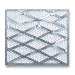 Galvanised Steel Expanded Metal Mesh Bahri 2 mm Thickness 1.22x2 m