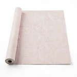 Italian Wallpaper Rose Color Patterned Design, Size 10m x 0.73m