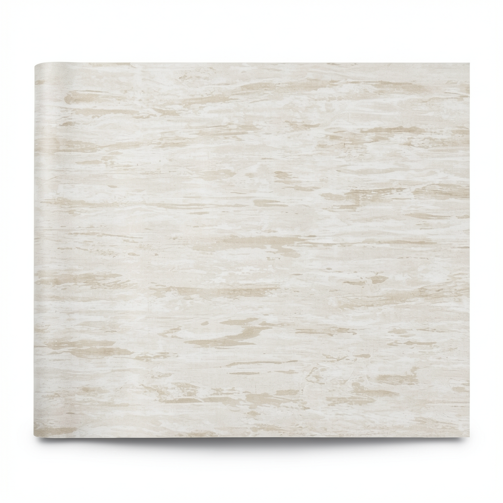 Wall Decoration Patterned Design 10 m x 1.06 m Beige, Model 78032