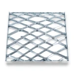 Galvanised Steel Expanded Metal Mesh Bahri Thickness 1.4 mm Width 1.22 m Length 3 m