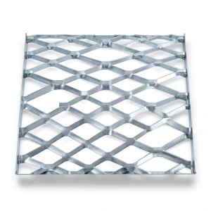 Galvanised Steel Expanded Metal Mesh Bahri Thickness 1.4 mm Width 1.22 m Length 3 m