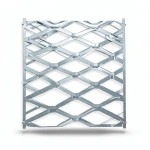 Galvanised Steel Expanded Metal Mesh Bahri Thickness 1.5 mm Width 1.22 m Length 3 m