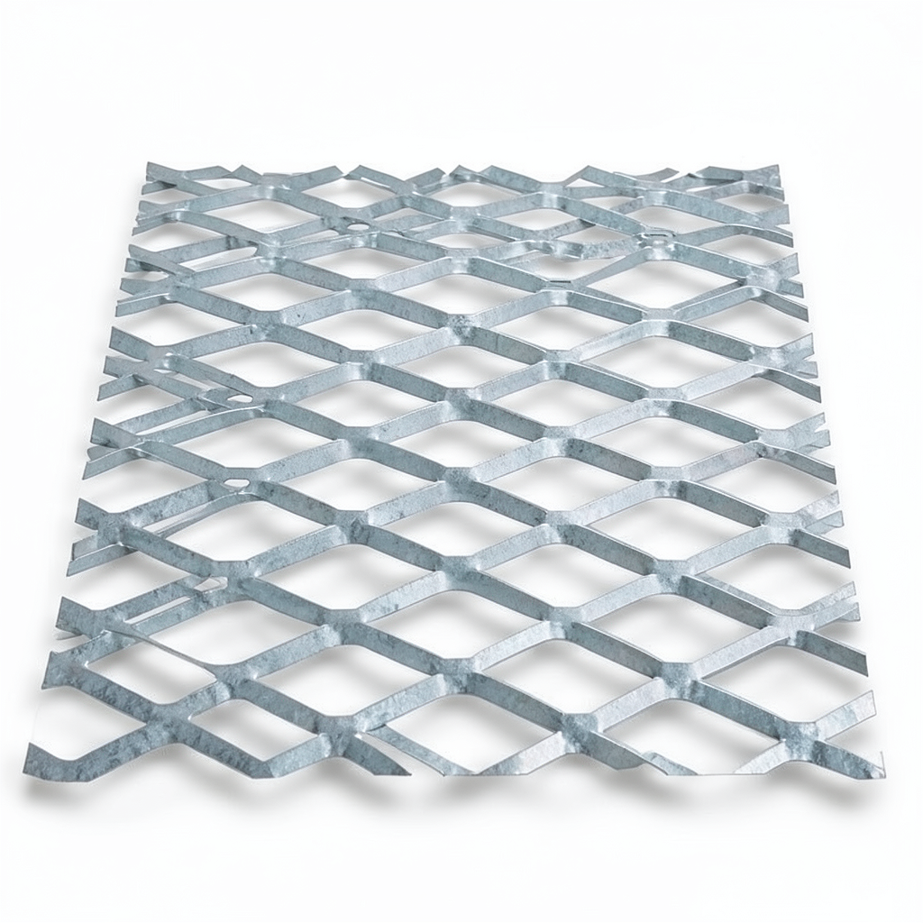 Galvanised Steel Expanded Metal Mesh Bahri Thickness 2 mm Width 1.22 m Length 3 m