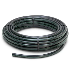 HDPE Plastic Coil Pipe 6 Bar Nominal Pressure PE 80 63 mm SDR 22 Black