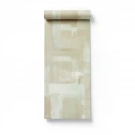Italian Patterned Wallpaper Size 10m x 0.53m, Beige Color, Model 41246